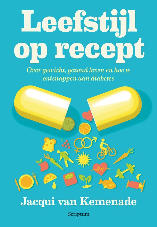 Boekomslag: Leefstijl op recept, van Jacqui van Kemenade