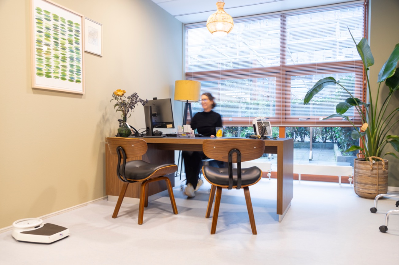 Meten en bespreken in onze eigen kliniek